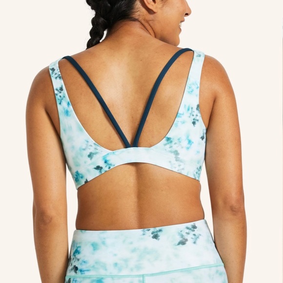 Peloton, sports bra, tie-dye, V back - Picture 2 of 4